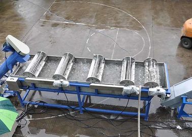 कस्टम वोल्टेज प्लास्टिक वॉशिंग लाइन उच्च क्षमता 150-200 किलो / एच 45 किलोवाट कोल्हू