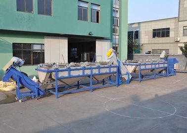 कस्टम वोल्टेज प्लास्टिक वॉशिंग लाइन उच्च क्षमता 150-200 किलो / एच 45 किलोवाट कोल्हू