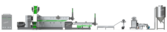 एलडी-एसजेड -55 प्लास्टिक रीसाइक्लिंग उपकरण विशेष स्क्रू संरचना उच्च आउटपुट