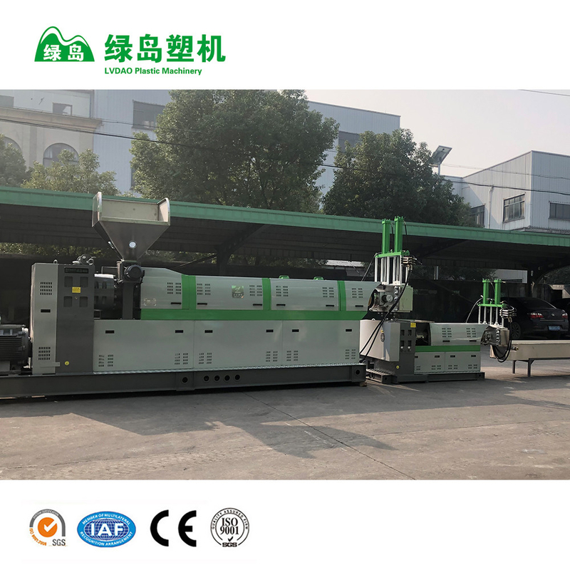Lvdao 180mm पेंच मशीन उच्च उत्पादन उच्च गुणवत्ता विद्युत जुदाई प्लास्टिक रीसाइक्लिंग मशीन के साथ